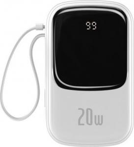 Powerbank Baseus Qpow 20W Lightning 20000 mAh Biały 1
