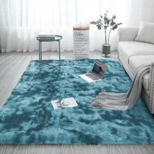 Strado Dywan Ombre Shaggy 140x190 OmbreNavy (Ciemny Niebieski) uniwersalny 4