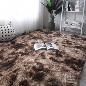 Strado Dywan Ombre Shaggy Strado 60x120 OmbreCoffee (Brązowy) uniwersalny 7