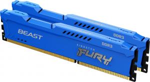 Pamięć Kingston Fury Beast, DDR3, 16 GB, 1866MHz, CL10 (KF318C10BK2/16) 1