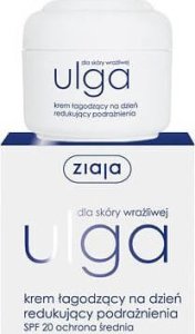 Ziaja Ulga dla skóry wrażliwej krem łagodzący na dzień redukujący podrażnienia 50 ml 2