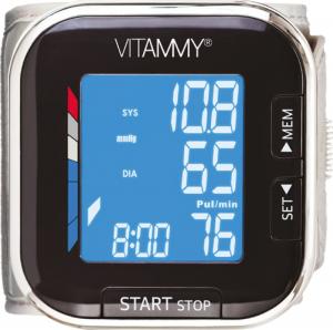 Ciśnieniomierz Vitammy smart 0.7 nadgarstkowy czarny 1