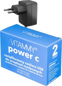 Ciśnieniomierz Vitammy VITAMMY POWER C Certyfikowany zasilacz USB C do ciśnieniomierzy NEXT 2/2+ 3 4/4+ 6, 7 i 8+ 1