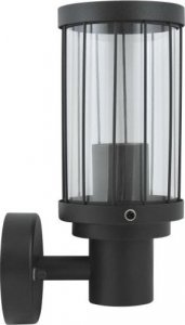 Kinkiet Sanicoelectronics Sanico Fiord kinkiet lampa ścienna zewnętrzna 1x10W E27 IP44 czarny (312303) 3