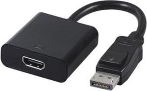 Adapter AV Gembird DisplayPort - HDMI czarny (A-DPM-HDMIF-002) 1