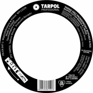 Tarpol TARPOL TARNIK PROMIENIOWY-A 120/15mm T-94 WYPUKŁY R15 TT94 4