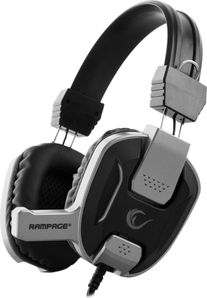 Słuchawki Everest Rampage SN-R12 Black/Silver (RAMPVO13352) 1
