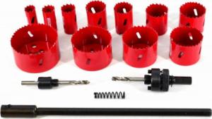 AWTools AWTOOLS KOMPLET OTWORNIC BIMETALOWYCH 15 elem. 19-76 mm AW49661 2