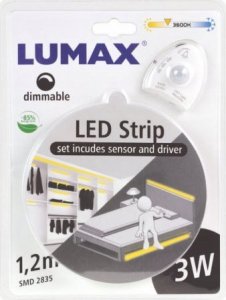 Taśma LED Lumax Zestaw Lumax LS501S taśma LED z czujnikiem ruchu i zmierzchu 1