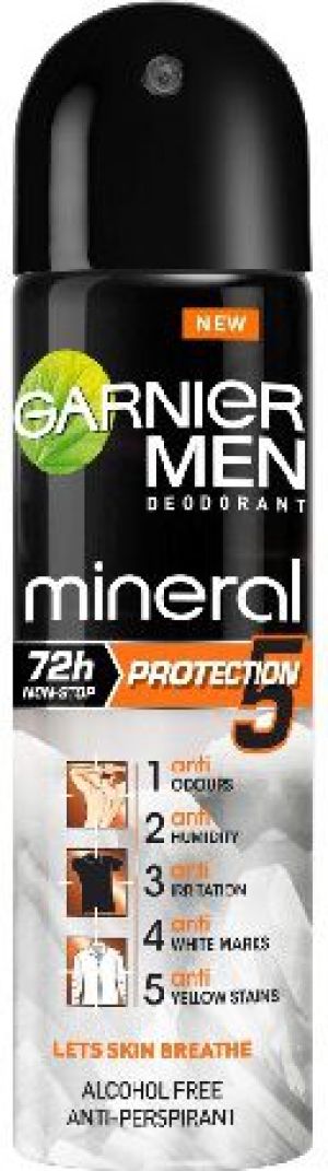 Garnier Mineral Men Protection "5" Dezodorant spray 150ml 1