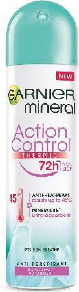 Garnier Mineral 72h Dezodorant w sprayu Action Control Thermic 150ml 1