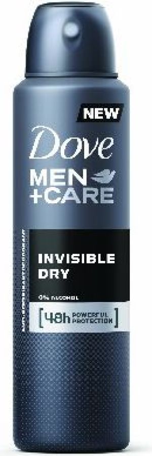 Dove  Antyperspiranty Men Care Invisible Dry antyperspirant w sprayu 150 ml 1