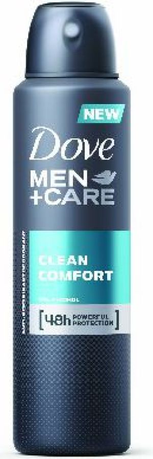 Dove  Antyperspiranty Men Care Clean Comfort antyperspirant w sprayu 150 ml 1