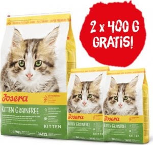 Josera Kitten grainfree 10kg + 2x 400g 1