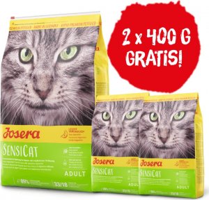 Josera SensiCat 10kg + 2x 400g 1