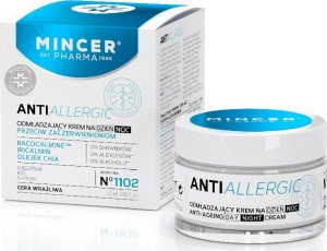 Mincer Pharma Anti Allergic Krem odmładzający na dzień do cery wrażliwej, 50ml 1