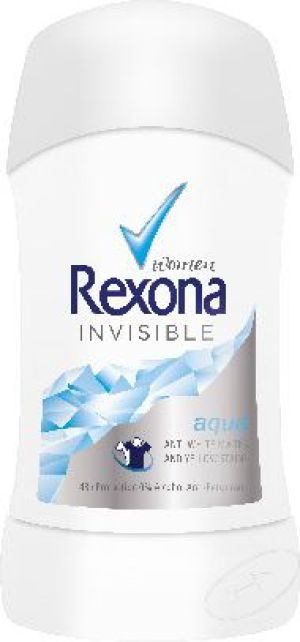 Rexona  Invisible Dezodorant damski w sztyfcie Aqua 40ml 1