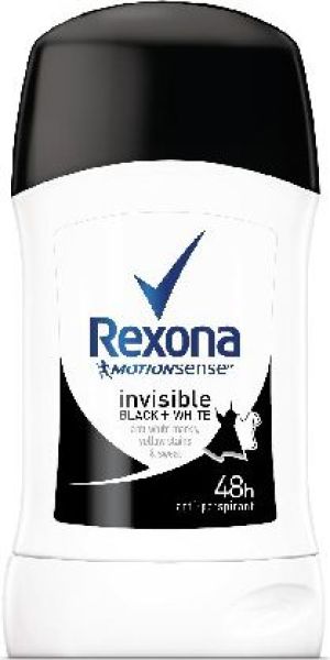 Rexona  Motion Sense Woman Dezodorant w sztyfcie Invisible Black & White 40ml 1