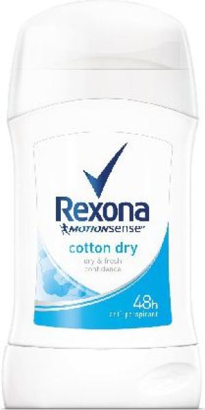 Rexona  Motion Sense Woman Dezodorant w sztyfcie Cotton Dry 40ml 1