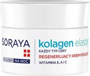 Soraya Kolagen Elastyna Regenerujący Krem półtłusty na dzień i noc 50ml 1