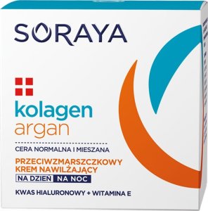 Soraya Kolagen Argan Krem nawilżający przeciwzmarszczkowy na dzień i noc 50ml 1