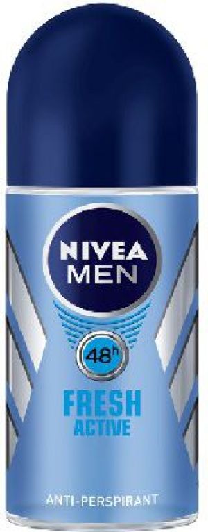 Nivea Dezodorant Antyperspirant FRESH ACTIVE roll-on męski 50ml - 0182808 1