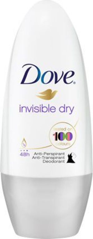 Dove  Antyperspiranty Invisible Dry antyperspirant w kulce 50ml 1