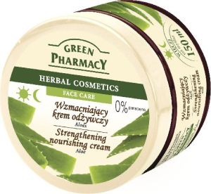 Green Pharmacy Herbal Cosmetics Krem do twarzy wzmacniający z aloesem 150 ml 1