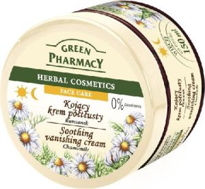 Green Pharmacy Herbal Cosmetics Krem do twarzy kojący z rumiankiem 150 ml 1