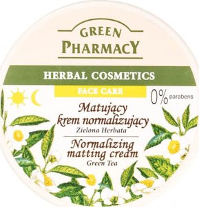 Green Pharmacy Herbal Cosmetics Krem do twarzy normalizujący z zieloną herbatą 150ml 1