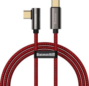 Kabel USB Baseus USB-C - USB-C 1 m Czerwony (BSU2880RED) 1
