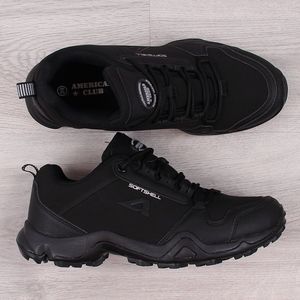 Buty trekkingowe męskie American Club AM837A czarne r. 41 4