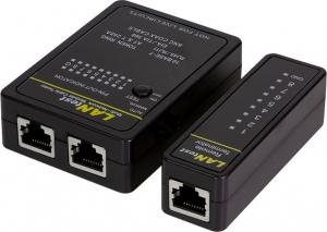 LogiLink Tester kabli RJ11/RJ12/RJ45/BNC (WZ0015) 1