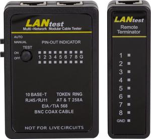 LogiLink Tester kabli RJ11/RJ12/RJ45/BNC (WZ0015) 3