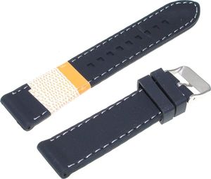 Diloy Silikonowy pasek do zegarka 22 mm Diloy SBR10.22.1 2