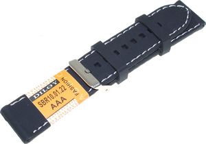 Diloy Silikonowy pasek do zegarka 22 mm Diloy SBR10.22.1 4