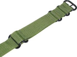 Tekla Zielony nylonowy pasek do zegarka 20 mm Tekla NS9.20 Zulu 3