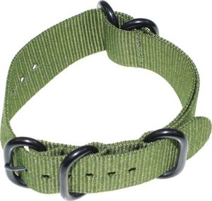 Tekla Zielony nylonowy pasek do zegarka 20 mm Tekla NS9.20 Zulu 4