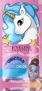 Eveline Unicorn Maseczka Peel-Off Niebie 1