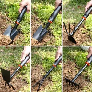 Aptel AG692 NARZĘDZIA OGRODNICZE ZESTAW 6 el CZARNY 8