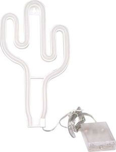 Lampa stołowa Aptel ZD79 LAMPA NEONOWA LED ŚCIENNA USB KAKTUS ZIELONA 3