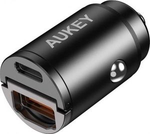 Ładowarka Aukey CC-A3 1x USB-A 1x USB-C 3 A  (CC-A3) 1