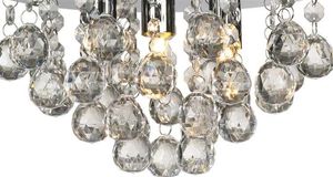 Lampa wisząca Aptel ZD78A LAMPA SUFITOWA WISZĄCA KRYSZTAŁY 3 PUNKTY 2