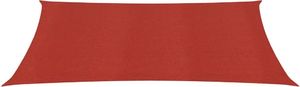vidaXL Żagiel przeciwsłoneczny, 160 g/m, czerwony, 2,5x5 m, HDPE 3