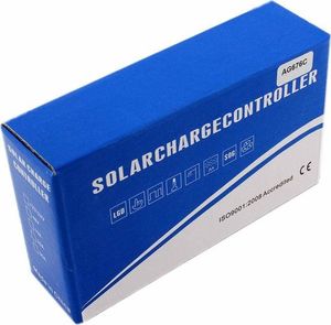Aptel AG676C Regulator ŁAdowania Paneli Słonecznych Solarnych 12V 24V 7