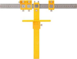 Aptel Znacznik Wiercenia Otworów Szablon Ruchome Miarki (Nz12a) 2