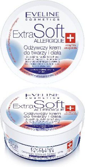 Eveline Extra Soft Krem do twarzy i ciała Skóra wrażliwa 200ml 1