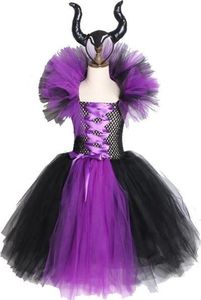 PRC STRÓJ CZAROWNICA DIABOLINA MALEFICENT ROGI 6-7 lat 2