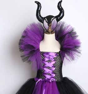 PRC STRÓJ CZAROWNICA DIABOLINA MALEFICENT ROGI 6-7 lat 5