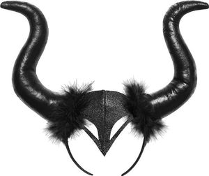 PRC STRÓJ CZAROWNICA DIABOLINA MALEFICENT ROGI 6-7 lat 8